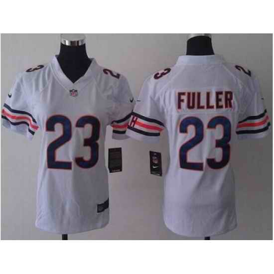 Women's Nike Chicago Bears #23 Kyle Fuller White Stitched NFL Limited Jersey